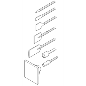 Meißel zum Flächenreinigen HEX Futter 28 mm DeWalt DT6932
