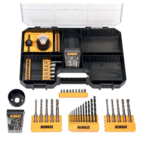 Bit- und Bohrerset, 102-tlg. DeWalt DT71583