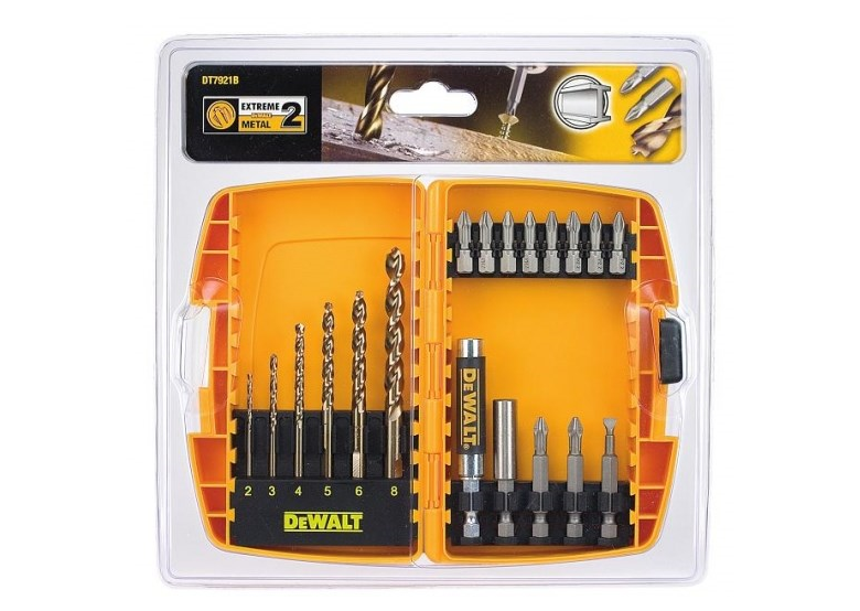 19-tlg. Metallbohrer-Bit-Set EXTREME DeWalt DT7921B