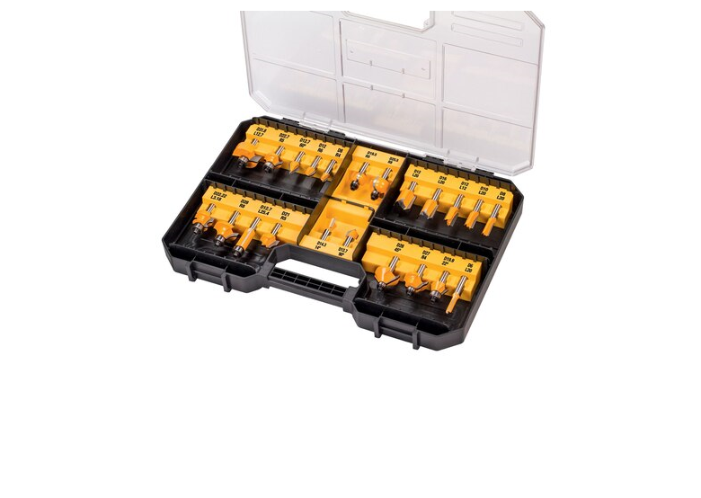 Fräser-Set, 22-tlg. DeWalt DT90017