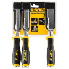 Holzmeißel-Set, 3-tlg DeWalt DWHT0-16148