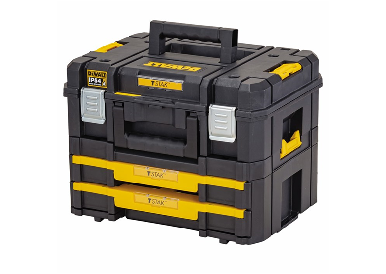 Werkzeugtruhe mit 2 Schubladen DeWalt TSTAK DWST83395-1