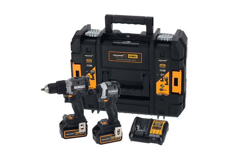 Werkzeugset 18V DeWalt XR DCK200MP2T 2x4.0Ah