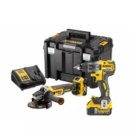 Werkzeugset 18V DeWalt XR DCK2020P2T 2x5.0Ah