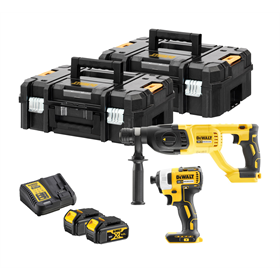 Werkzeugset 18V DeWalt XR DCK2023M2T 2x4.0Ah
