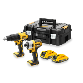 Werkzeugset 18V DeWalt XR DCK2060D2T 2x2.0Ah