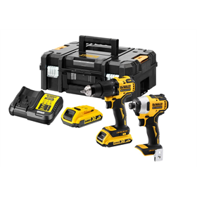 Werkzeugset 18V DeWalt XR DCK2062D2T 2x2.0Ah