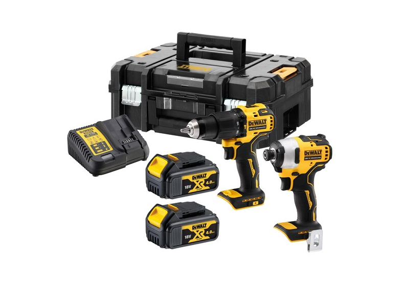 Werkzeugset 18V DeWalt XR DCK2062M2T 2x4.0Ah