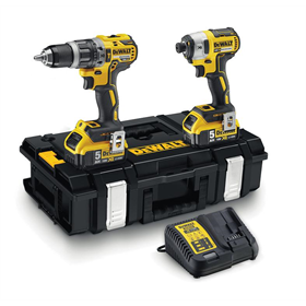 Werkzeugset 18V DeWalt XR DCK266P2 2x5.0Ah