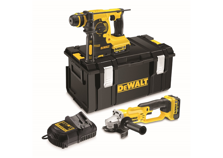 Werkzeugset 18V DeWalt XR DCK271M2 2x4.0Ah