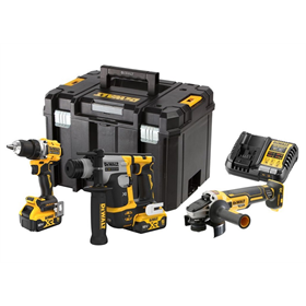 Werkzeugset 18V DeWalt XR DCK355P2T 2x5.0Ah