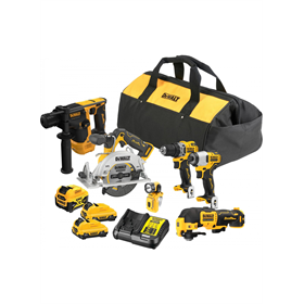Werkzeugset 12V DeWalt XR DCK611P1D2 2x2.0Ah, 1x5.0Ah