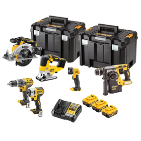 Werkzeugset 18V DeWalt XR DCK690P3T 3x5.0Ah