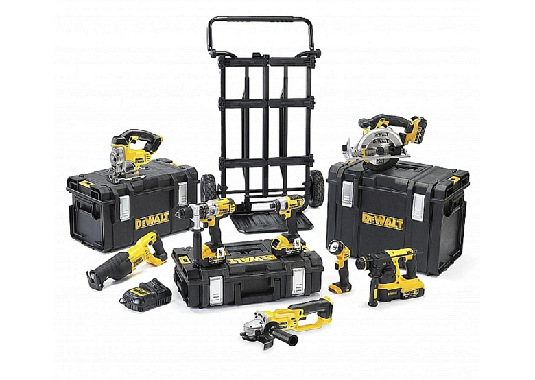 Werkzeugset 18V DeWalt XR DCK891M4 4x4.0Ah