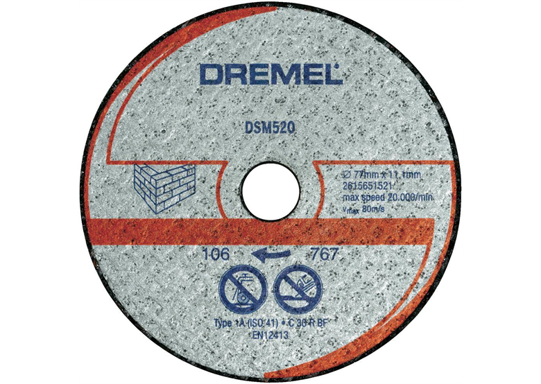 Mauerwerk-Trennscheibe 77mm Dremel DSM520
