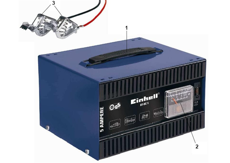 Batterie-Ladegerät Einhell BT-BC 5