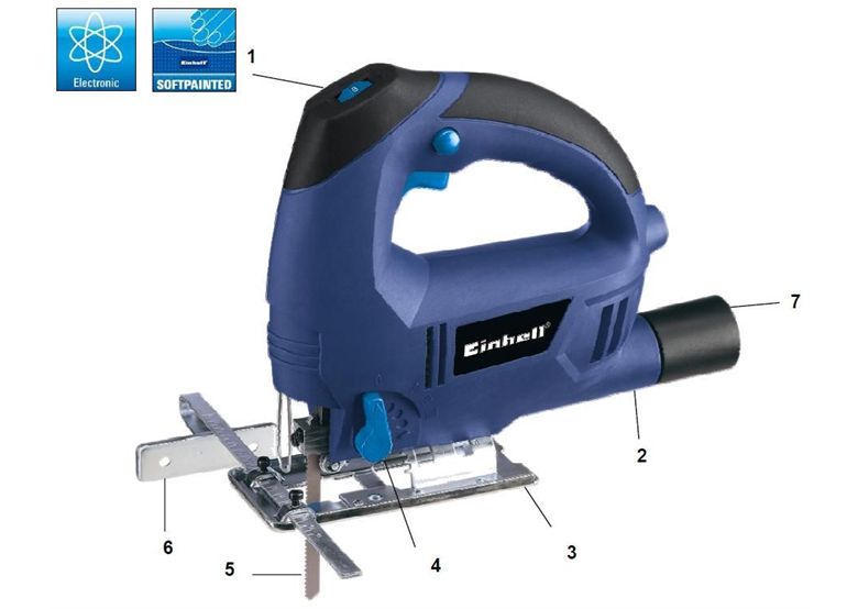 Stichsäge Einhell BT-JS 650 E