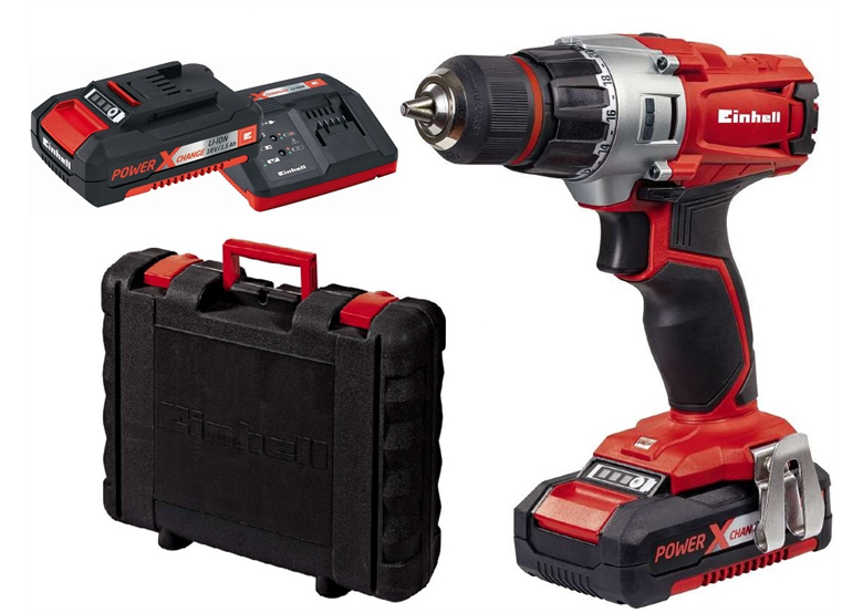 Akku-Bohrschrauber Einhell TE-CD 18/2 Li Kit