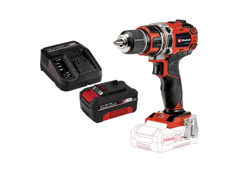 Akku-Bohrschrauber Einhell TE-CD 18/50 LI BL 4.0Ah