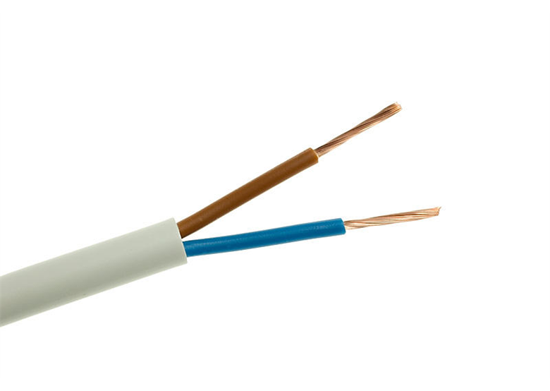 Flachleitung 100m Elektrokabel H03VVH2-F / OMYp