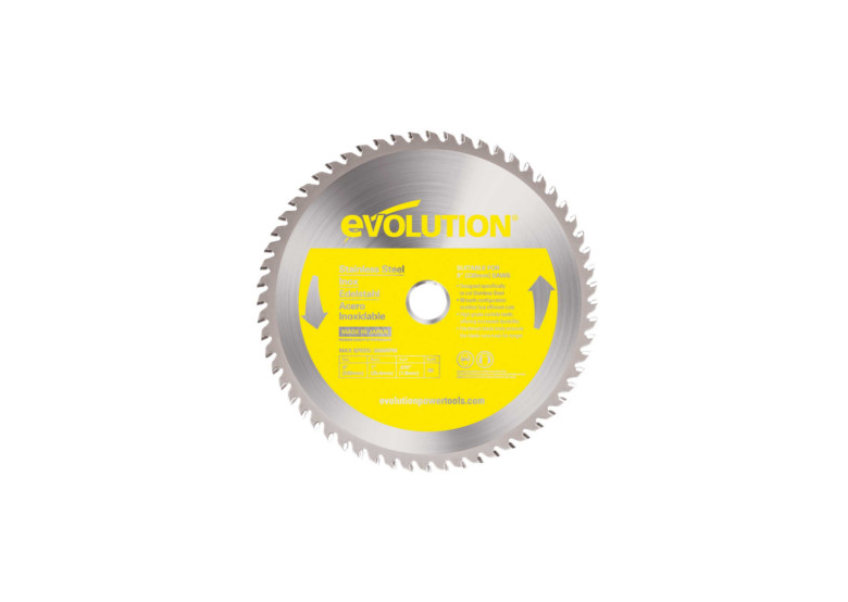 Sägeblatt zum Schneiden von Edelstahl 230x25,4mm, Z60 Evolution EVO-230-60-SN
