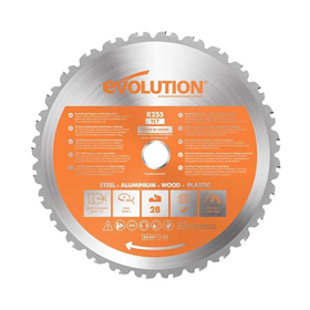 Mehrzweck-Sägeblatt TCT Widia RAGE 255x25,4mm Z28 Evolution EVO-255-MULTI