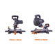 Kapp- und Gehrungssäge Evolution R185SMS PLUS