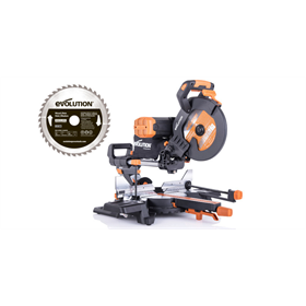 Kapp- und Gehrungssäge Evolution R255 DB PLUS v.2020