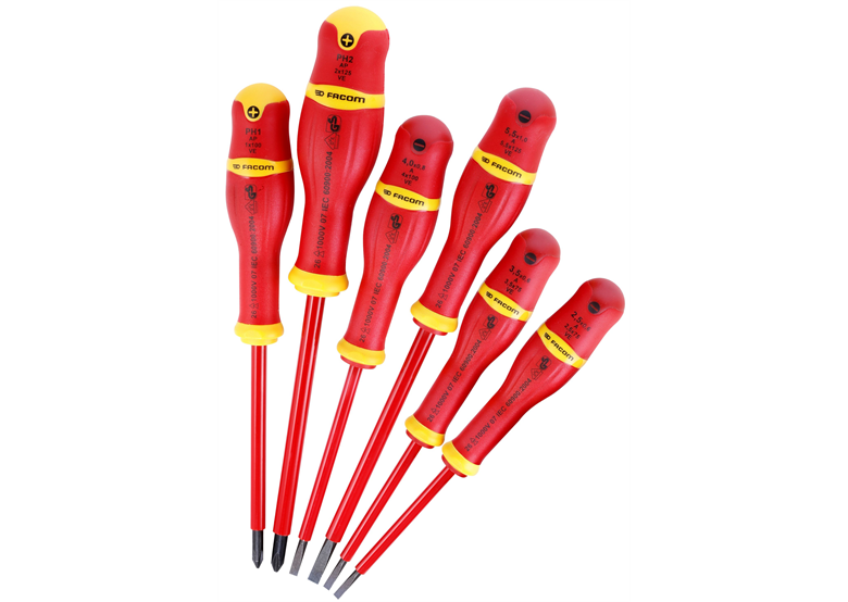 Schraubendreher-Set 6teilig Facom APVE.J6PB