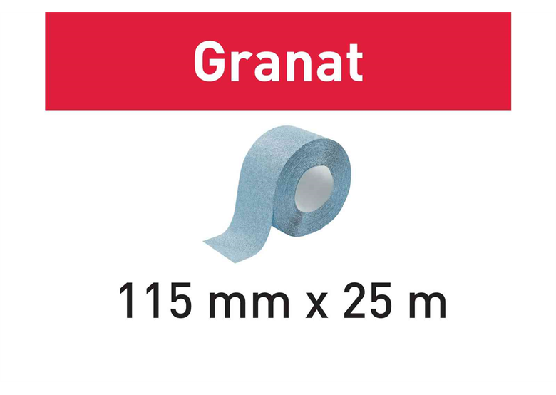 Schleifrolle Granat Festool 115x25m P150 GR