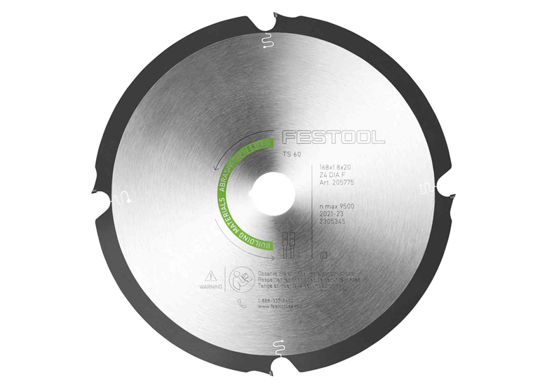 Diamant-Kreissägeblatt DIA 168x1,8x20 F4 Festool 205769