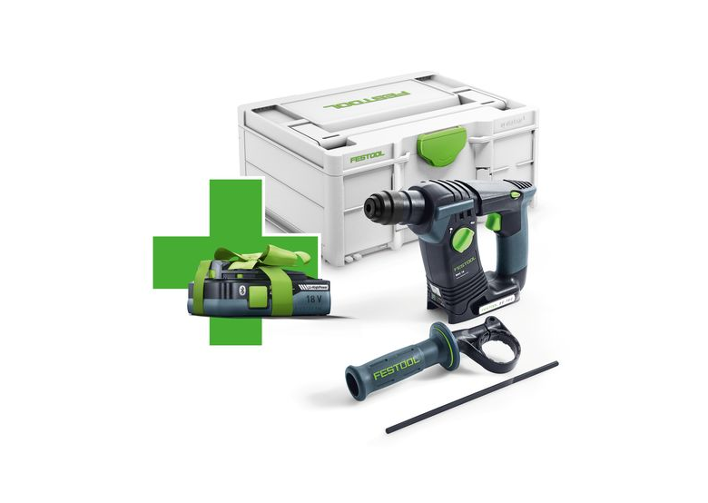 Bohrhammer SDS-Plus Festool BHC 18-Basic-4,0