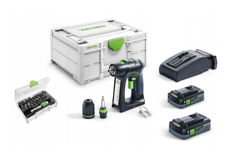 Akku-Bohrschrauber Festool C 18 HPC 4,0 I-Plus Promo 21