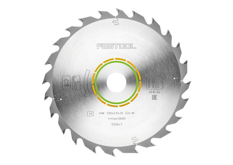 Sägeblatt Festool HW 230x2,5x30 W24