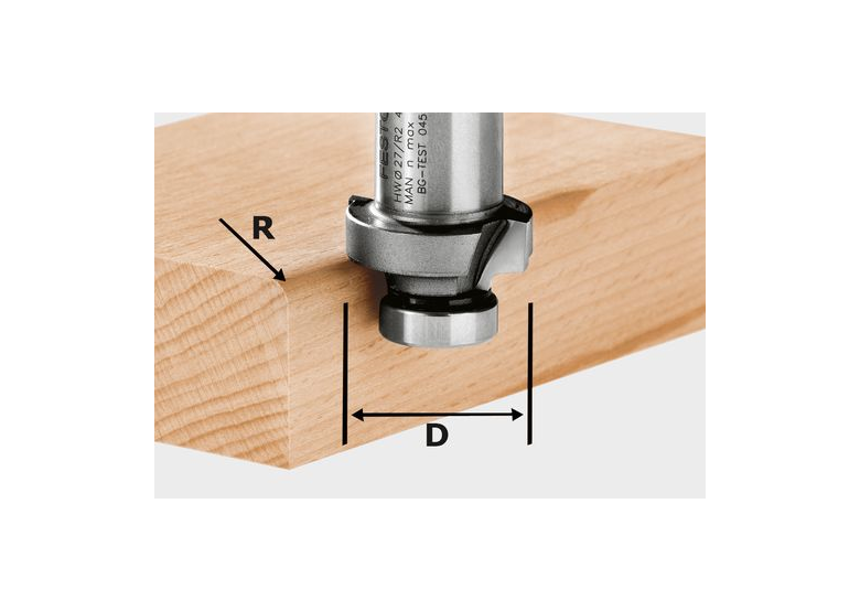 Abrundfräser Festool HW R3-OFK