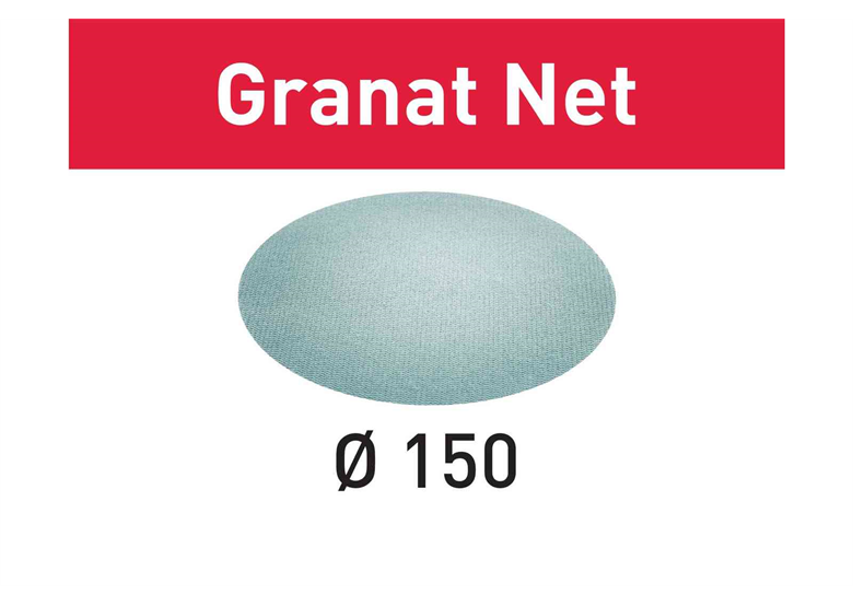 Netzschleifmittel Granat Net Festool STF D150 P180 GR NET/50