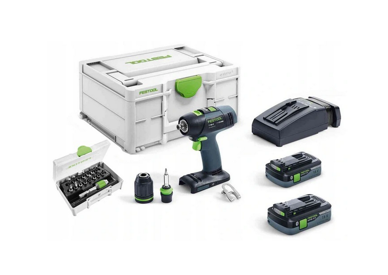 Akku-Bohrschrauber Festool T 18+3 HPC 4,0 I-Plus Promo 21