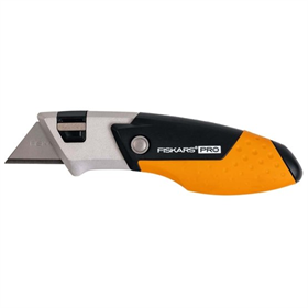 Universalmesser CarbonMax Compact mit klappbarer Klinge Fiskars 1062939