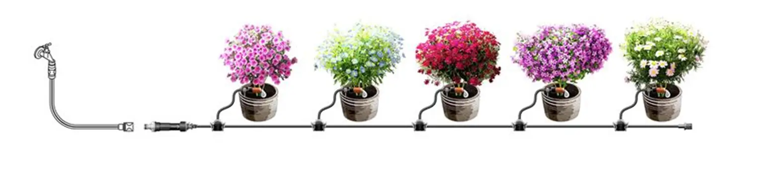 Micro-Drip-System Aktion Start Set Pflanztöpfe S Gardena 13000-20
