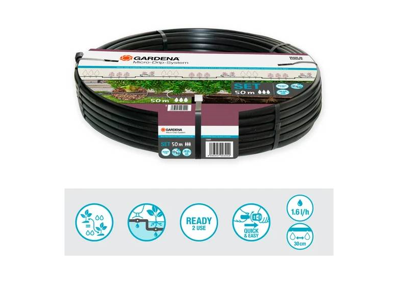 Set Pflanzreihe L (50m) Gardena 13501-20