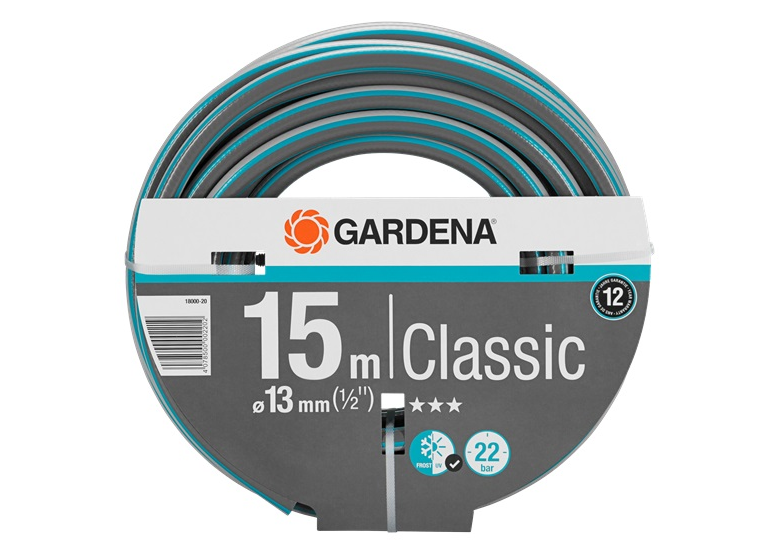Gartenschlauch Gardena Classic 1/2", 15m