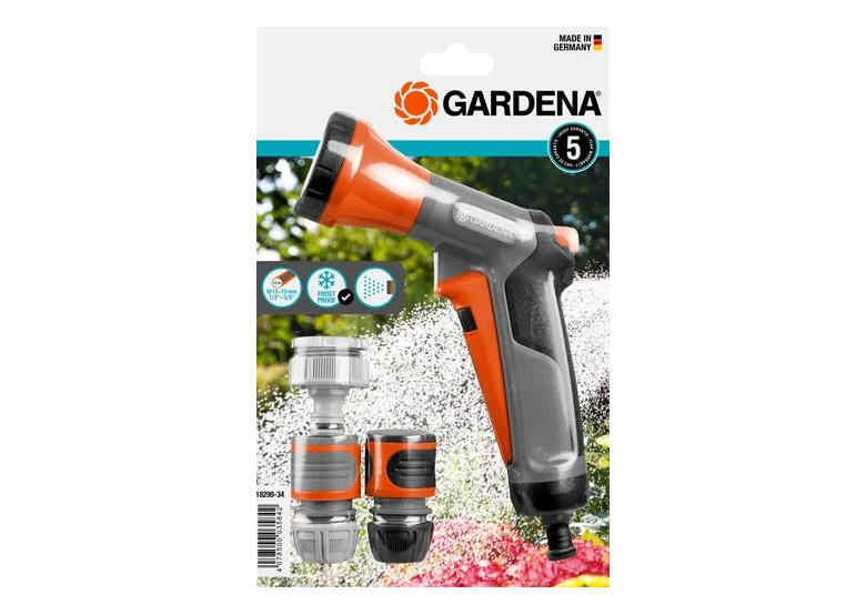 Satz mit Pistolenspritze 1/2"-5/8" Gardena Classic