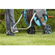 Wagen mit 1/2" 20m Schlauch und Sprinkler Gardena CleverRoll M Easy