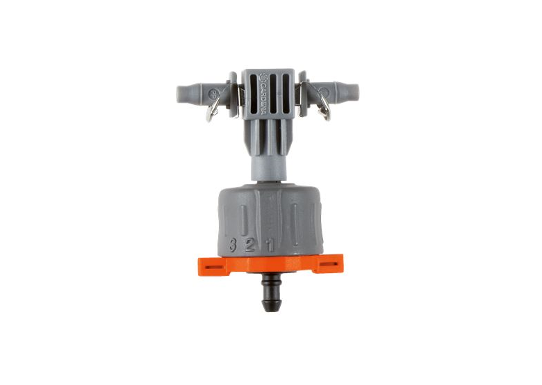 Regulierbarer Reihentropfer Gardena Micro-Drip-System