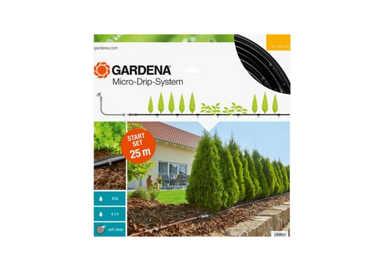 Start Set Pflanzreihe M (25m) Gardena Micro-Drip-System