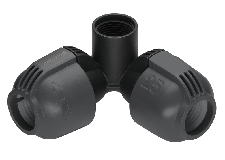 Winkelstück 25 mm x 3/4"-Innengewinde Gardena Sprinklersystem