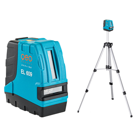 Kreuzlinienlaser mit Stativ Geo-Fennel EL 609