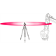 Rot- und Grünlicht-Detektor mit Repeater für Baumaschinen Geo-Fennel FMR 700-M/C SET