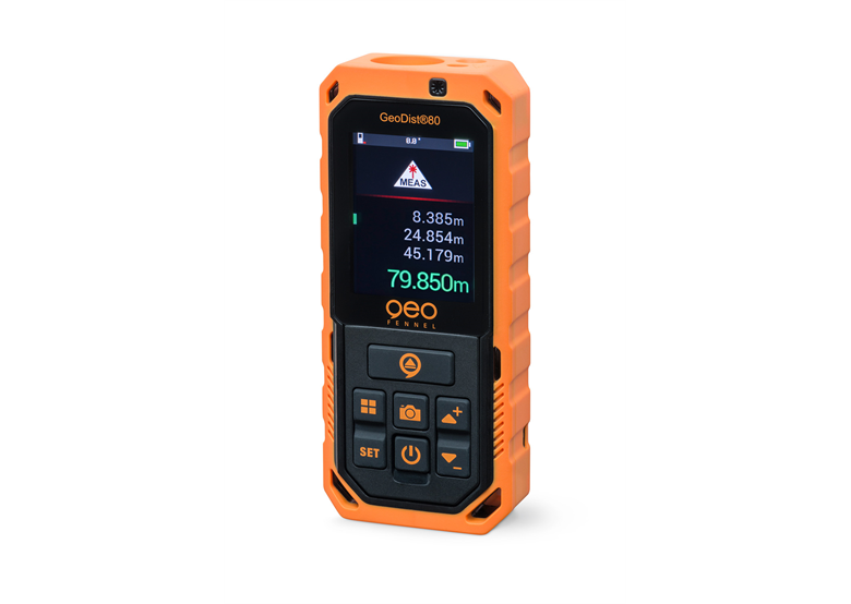 Laser-Entfernungsmesser mit Zielsucherkamera und Bluetooth Geo-Fennel GeoDist80