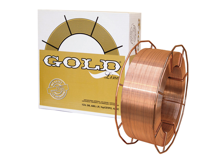 Schweißdraht G3SI1 GOLD 1kg fi 0,8 Gold 1150170071